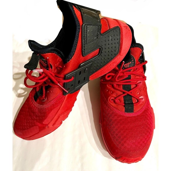 NIKE Air Hurache Gym red/black Boy’s Size 7 [AH7334-603] Pre-owned - Picture 3 of 7